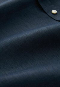 Next SIGNATURE LONG SLEEVE GRANDAD COLLAR - Hemd - navy