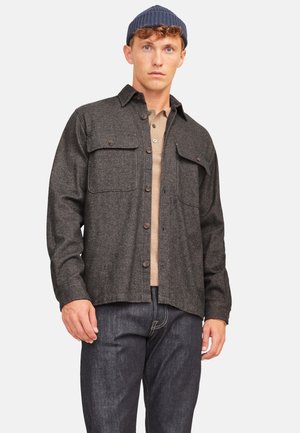 RAYMOND LANGARM - Shirt - slate black