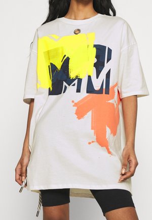 T-shirt med print - multi-coloured