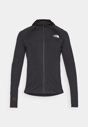 The North Face BOLT POLARTEC HOODIE - Zip-up sweatshirt - black