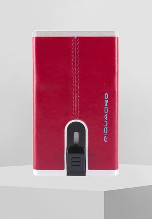 SQUARE - Visitkortsfodral - red