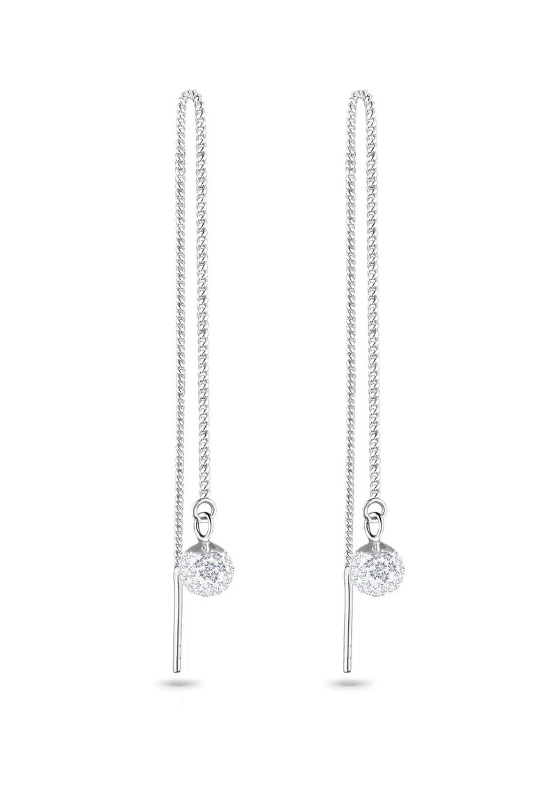 Orecchini pendenti in argento sterling 925 con cerchio per donna