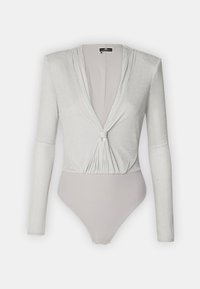 WOMENS - Pikkade varrukatega topp - argento