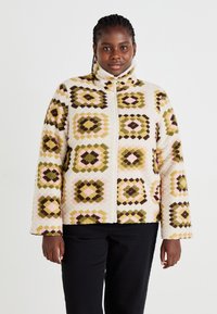 ONLY Carmakoma VIBBE  - Žieminė striukė - moonbeam/lizard/mustard gold/pinecone/misty