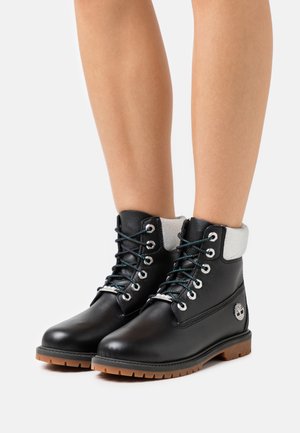 6IN HERT CUPSOLE - Botki sznurowane - black