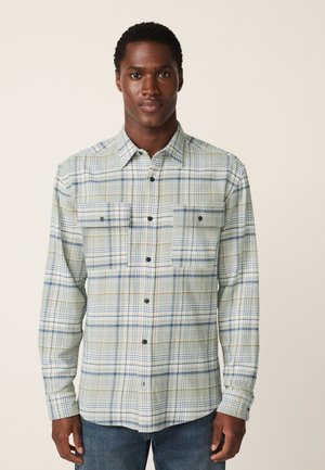 Next REGULAR FIT - CHECK LONG SLEEVE  - Chemise - green