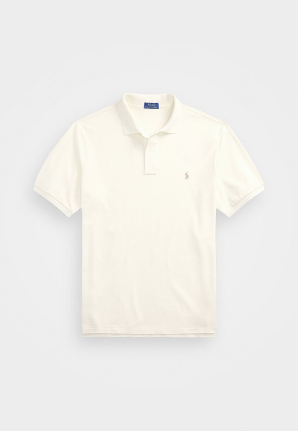 THE ICONIC MESH POLO SHIRT - Polo shirt - parchment cream3
