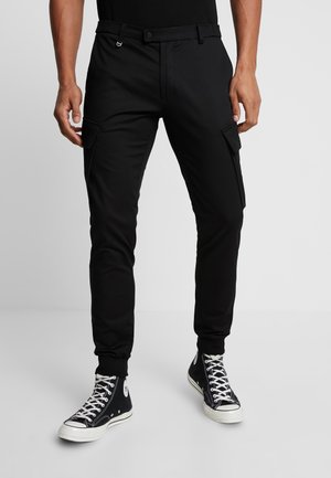 Pantaloni cargo - black