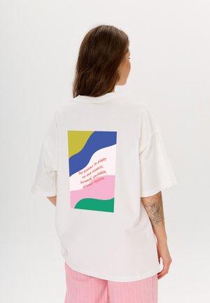 T-shirt imprimé - white
