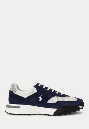 Polo Ralph Lauren, ELDRIDGE SUEDE-PANELED SNEAKER UNISEX - Tenisky - hunter navy/deckwash white
