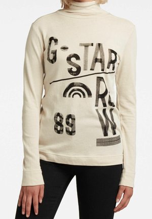 Top s dlouhým rukávem - beige