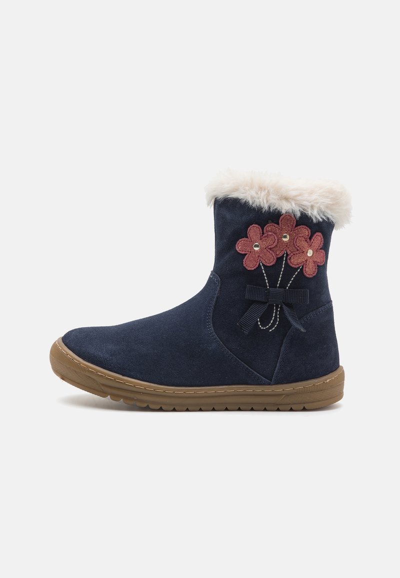 Friboo LEATHER - Botines - dark blue
