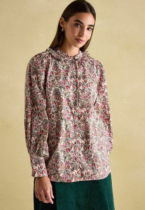 Tom Joule REGULAR FIT - HARPER PUSSY - Blouse - cream floral