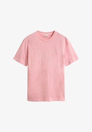 GANT, WASHED - Basic T-shirt - washed pink