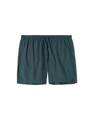 SOLID-COLOUR - Badeshorts - dunkelgrün