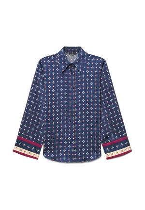 Calliope, CAMICIA FANTASIA - Button-down blouse - var blu notte