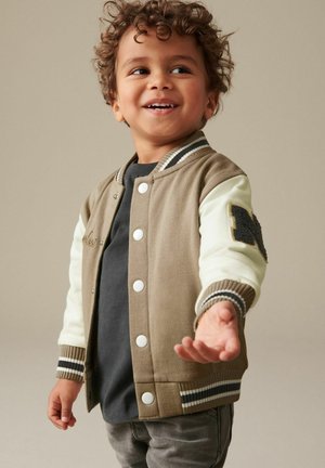 VARSITY 3MTHS-7YRS - Bomber Jacket - mottled brown