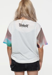 Paradiso Clothing SLIPKNOT ADDERALL FACE SUBLIMATION DYE - Print T-shirt - white