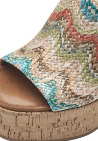 Tamaris Ciabattine con tacco - beige comb