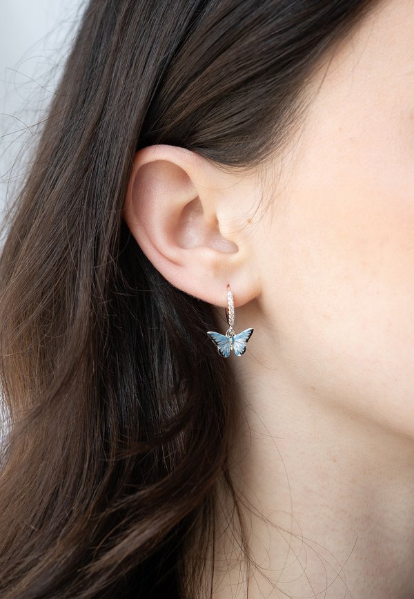 BLUE BUTTERFLY - Ohrringe