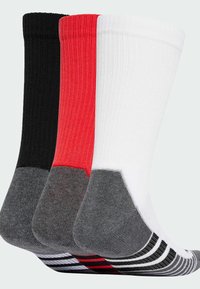 adidas Performance UNISEX 3 PACK  - Calcetines de deporte - pure ruby black white