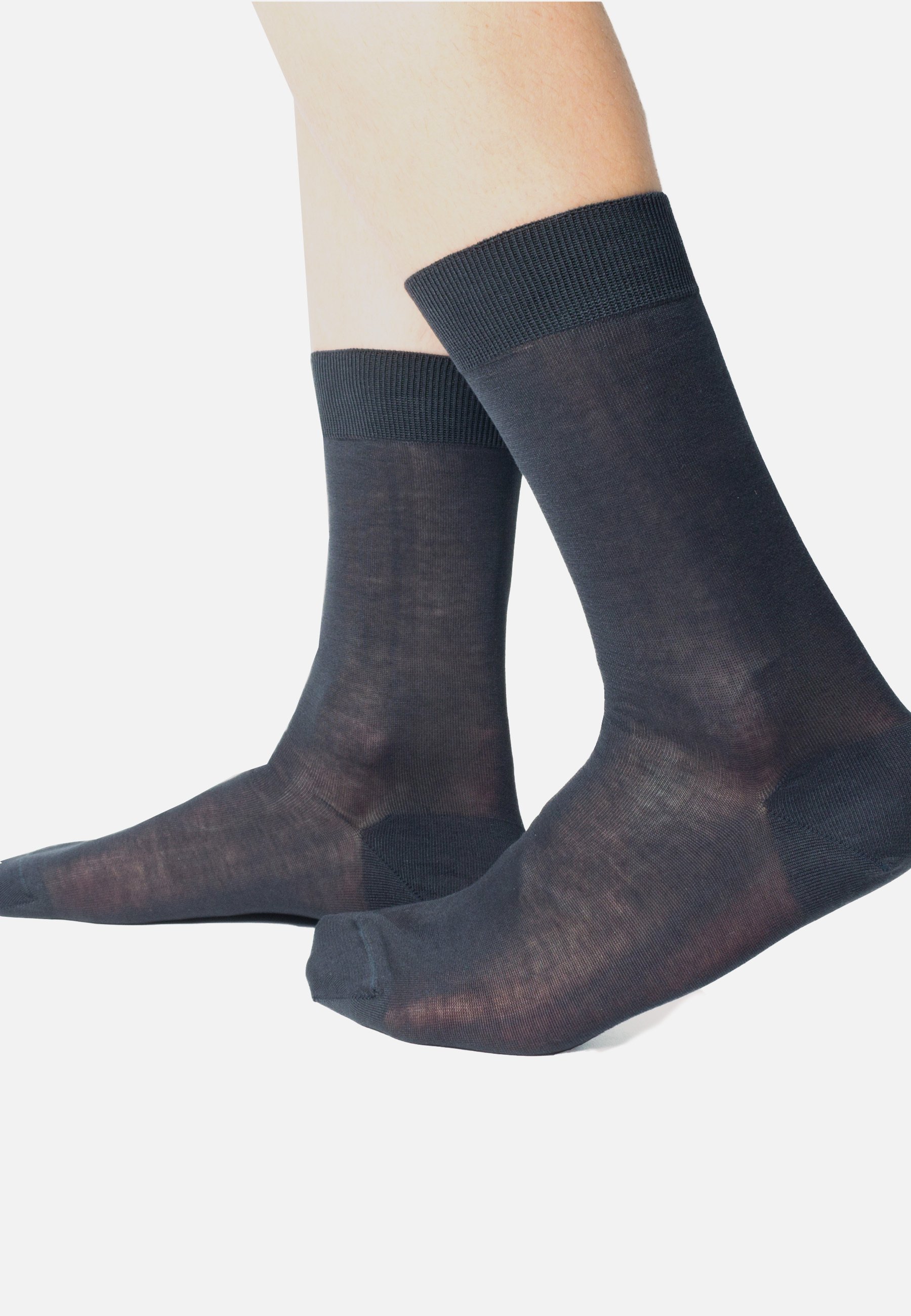 Calze corte donna in caldo Cotone con polsino taglio laser | Donna