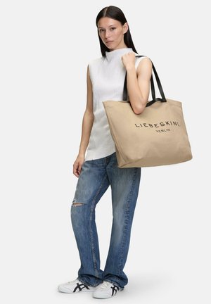 SHOPPER - Tote bag - hellbraun