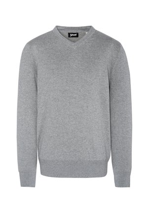 Strickpullover - gris chiné