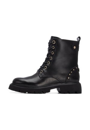 Botines con plataforma - black
