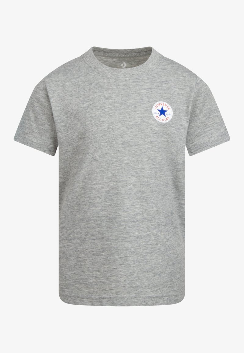 Converse PRINTED TEE - Basic póló - grey heather