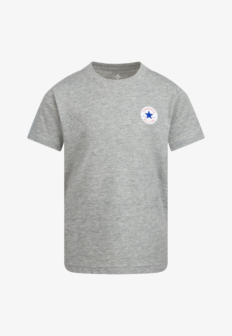 Converse PRINTED TEE - Basic póló - grey heather