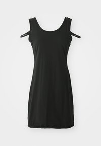 STRAP TANK DRESS - Trikotāžas kleita - black