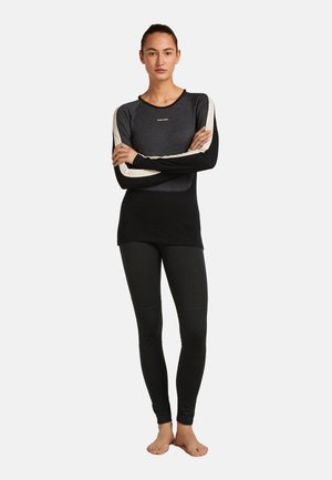 Unterhose lang - black undyed cb