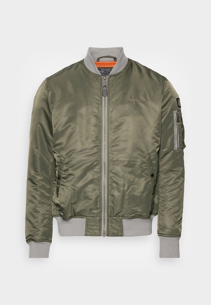Schott AIRFORCERS - Blouson Bomber - sage kaki