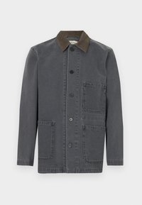WOVEN CARLITO - Giacca di jeans - midgrey/icedcoffee