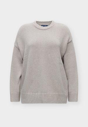 GAP, CREW - Pullover - medium cool brown