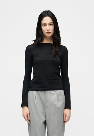 Μπλούζα με μακριά μανίκια - black