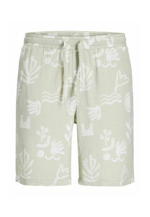 JOGGER FIT - Shorts - celadon tint