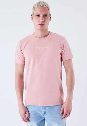 PATCH KALASH - T-shirt con stampa - rose dragée