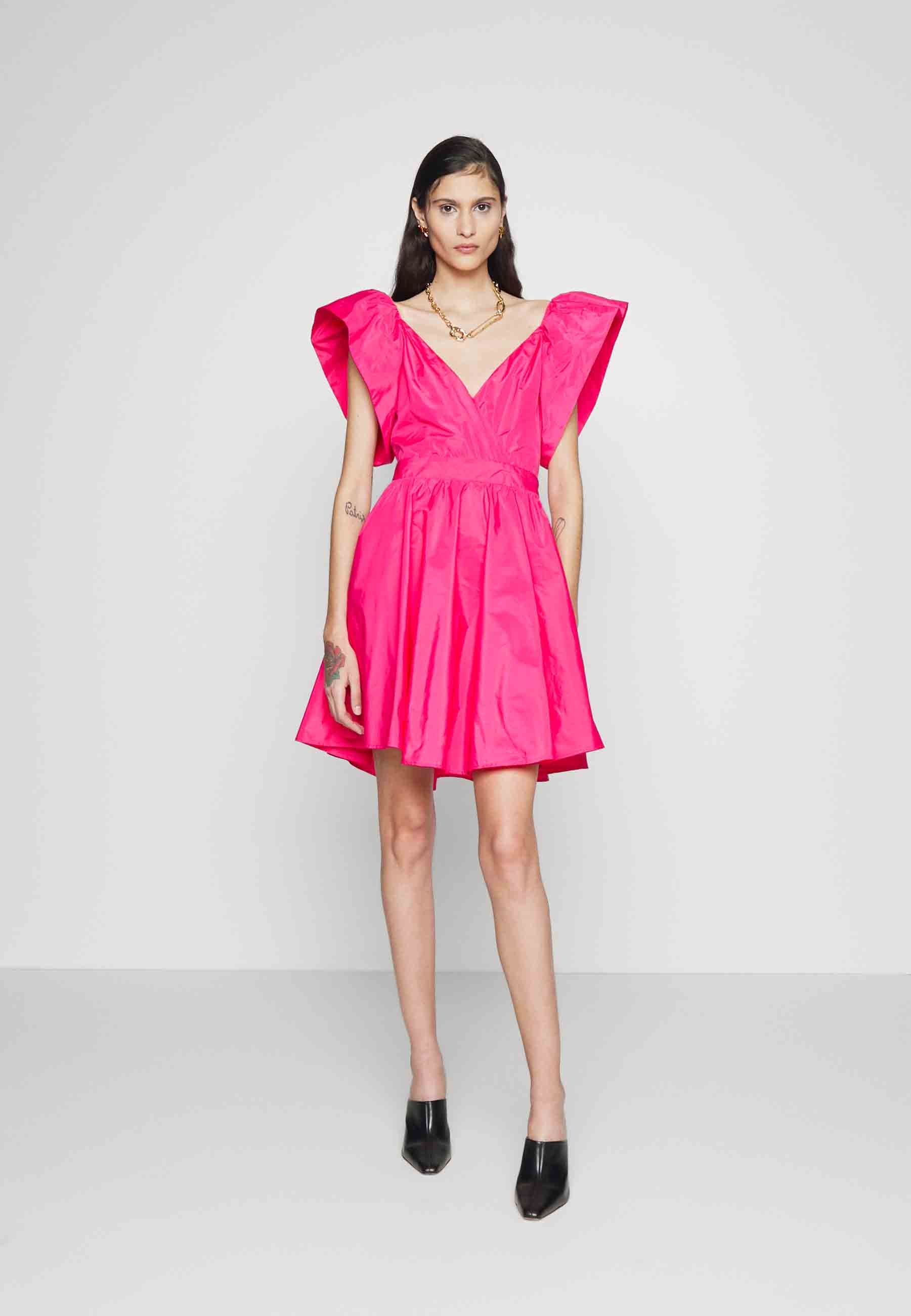 LIU JO ABITO VOLANT - Vestito estivo - azalea/fuxia - Zalando.it