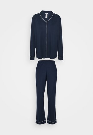 Hanro COMFORT SET - Pyjamas - deep navy