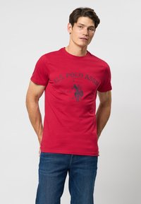 U.S. Polo Assn. ARCHIBALD - T-Shirt print - jester red