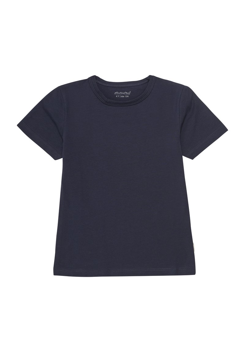 MINYMO T-Shirt Bimbo Manica Corta – Confezione Da 2 In Colori Diversi – Cotone Morbido Con Elastan – Taglie 80-152 – Moda Scandinava Per Bambini Attivi - 3