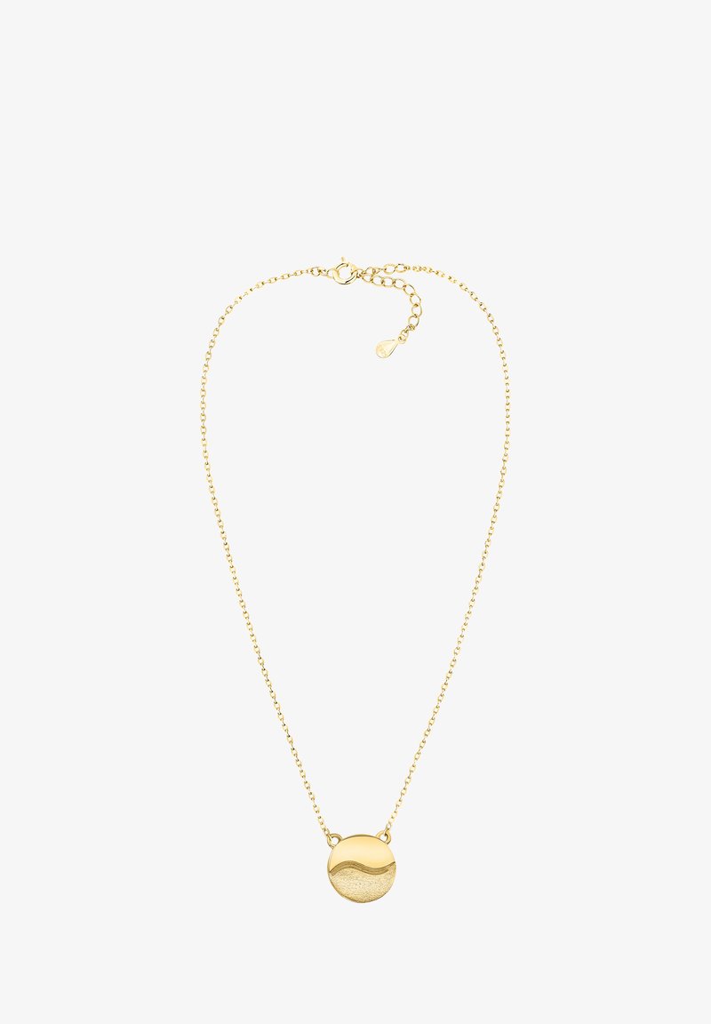 Sofia Milani YING YANG CIRCLE - Collana - gold coloured/dorato Sofia Milani YING YANG CIRCLE - Collana - gold coloured/dorato