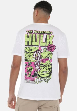 HULK MANGA - Print T-shirt - white