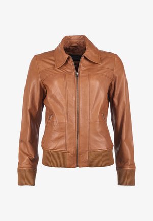 JCC Lederjacke - cognac