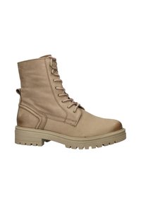 Nelson NELSON MONK DAMES VETERBOOTS - Enkellaarsjes met plateauzool - bruin