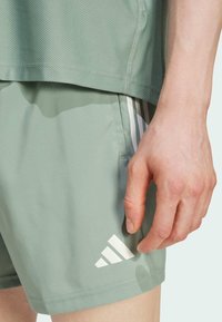 adidas Performance Pantalón corto de deporte - silver green