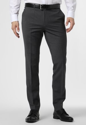 HESTEN - Suit trousers - anthrazit