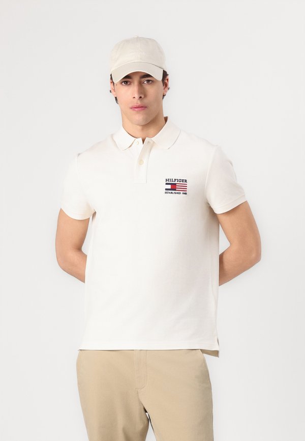 FLAG - Polo shirt - ivory petal3